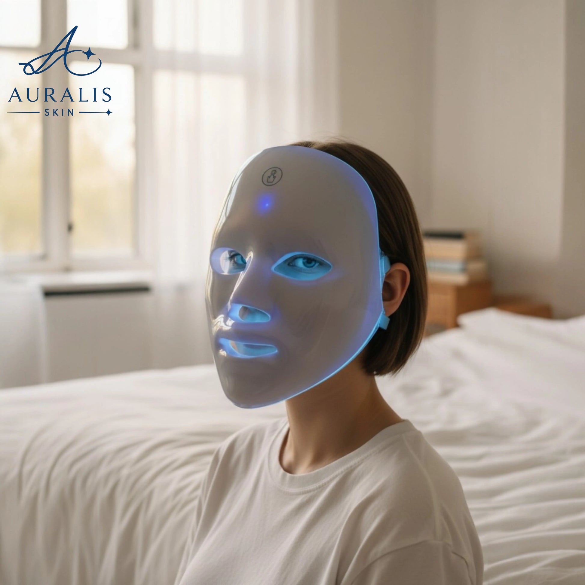 Auralis Pro LED Face Mask – maska do terapii światłem LED na twarz - AURALIS SKIN